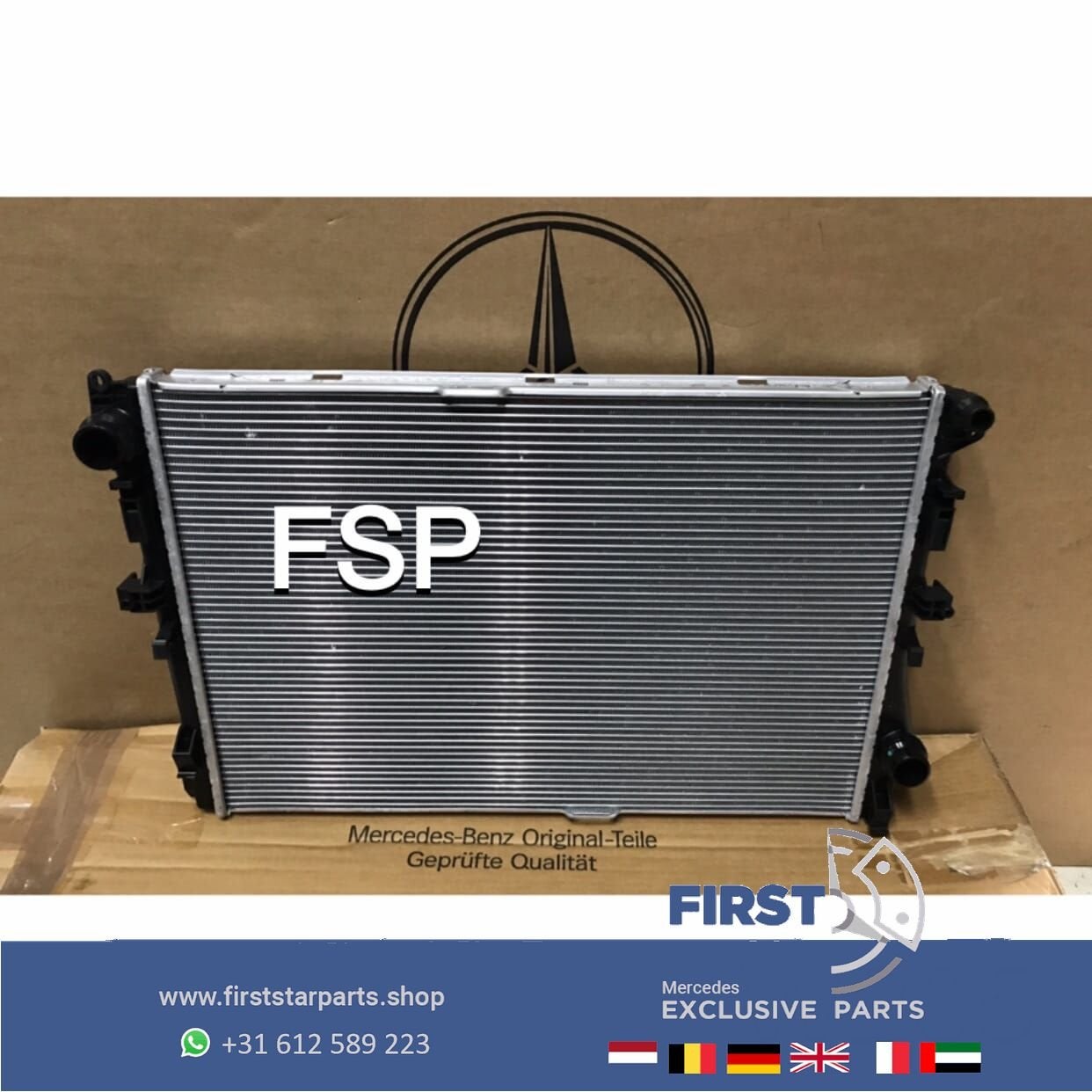 Mercedes 2020 koeler radiator W205 W253 W213 C GLC E Klasse, Utilisé, -, -, Enlèvement ou Envoi