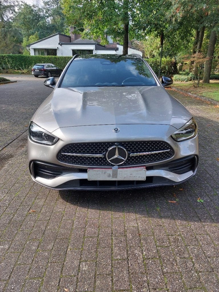 Mercedes C 300 e Break , Plug in Hybride , 2022, Autos, Argent ou Gris, Achat, Euro 6, Entretenue par le concessionnaire