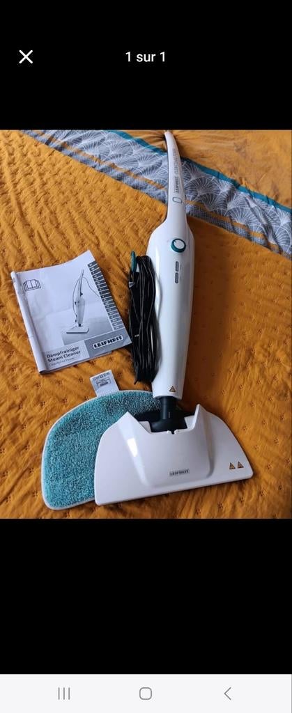 Nettoyeur sol vapeur Leifheit, Electroménager, Enlèvement