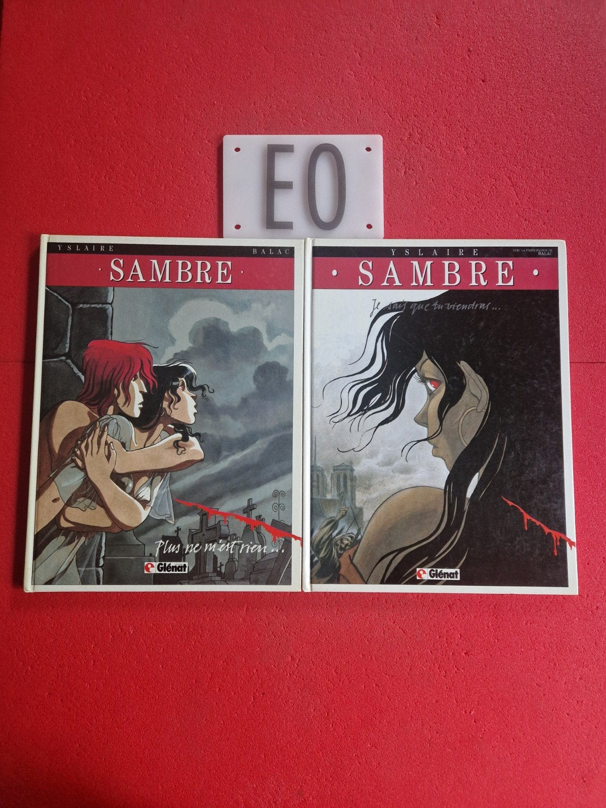 lot de 2 bd sambre 1 et 2,EO, Enlèvement ou Envoi