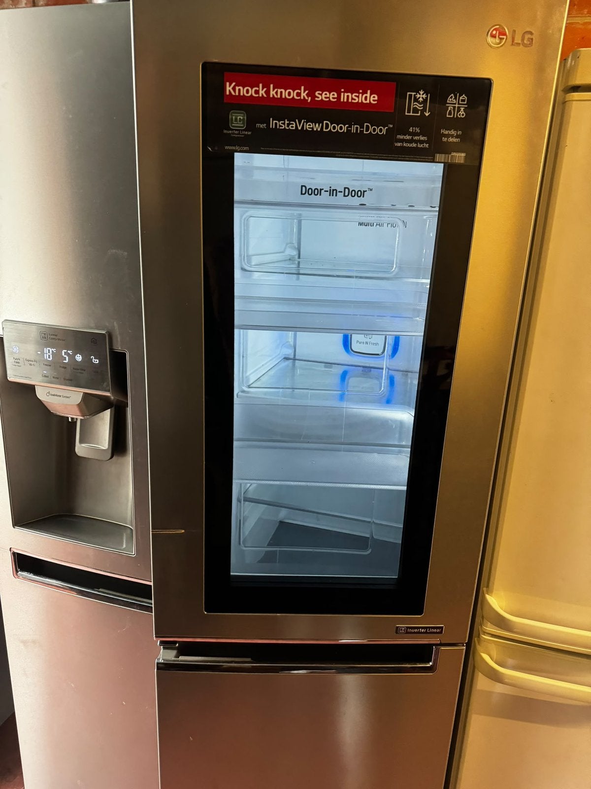 LG InstaView Door-in-Door koelkast, Enlèvement ou Envoi, Comme neuf