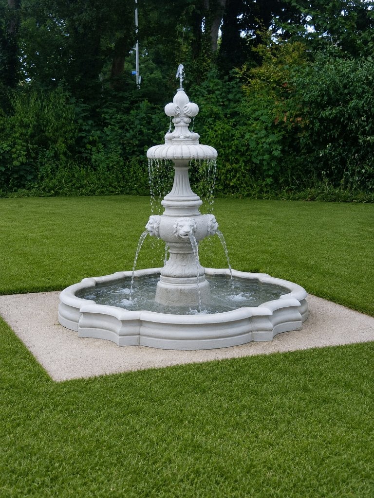 Fontaine à action avec rebord, Jardin & Terrasse, Enlèvement, Neuf, Béton, Fontaine