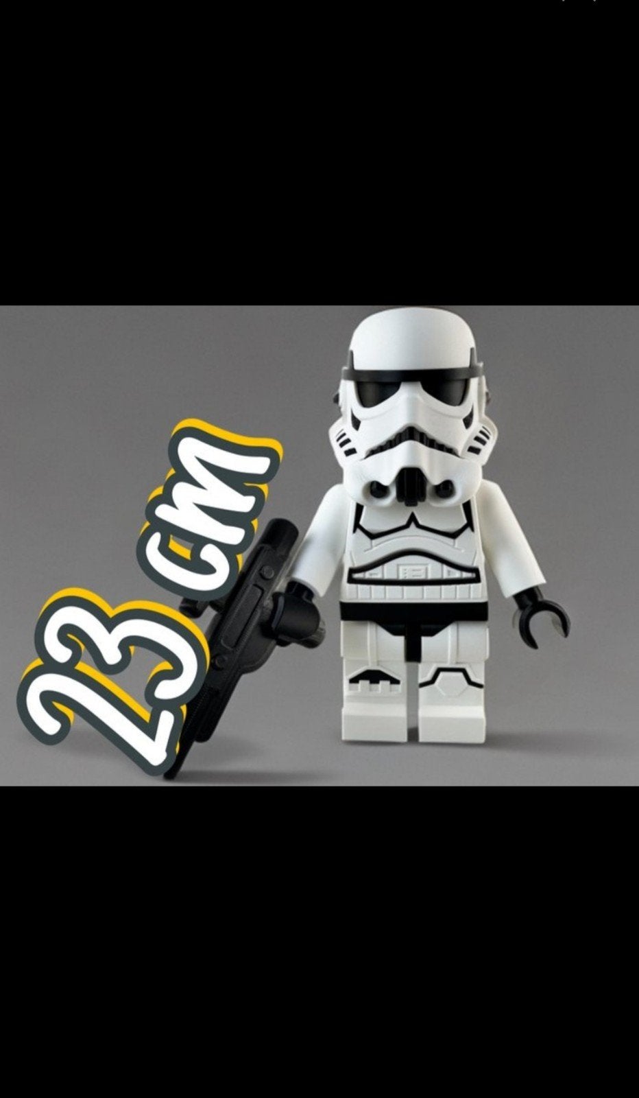 (MOC) Lego Stormtrooper 23 cm Star Wars, Kinderen en Baby's, Speelgoed | Duplo en Lego, Ophalen