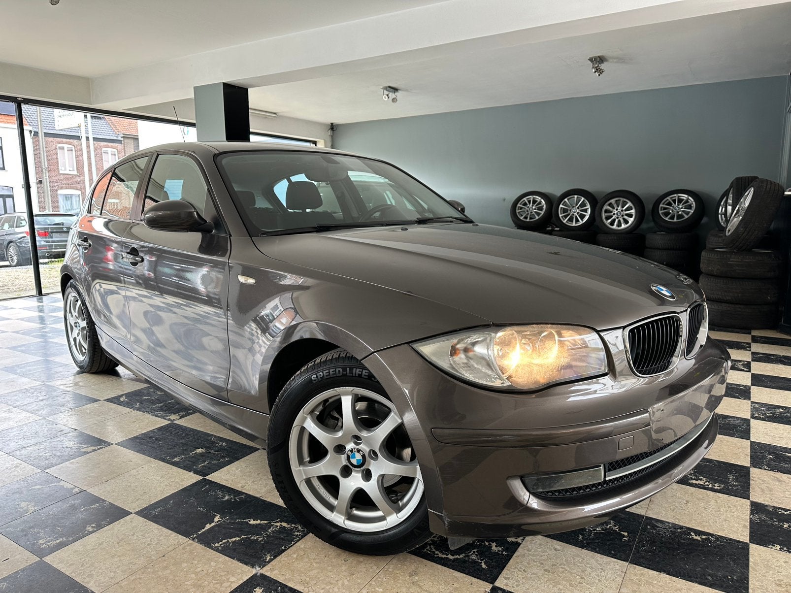BMW 116i, Auto's, BMW, 1596 cc, Zwart, 4 cilinders, Bedrijf