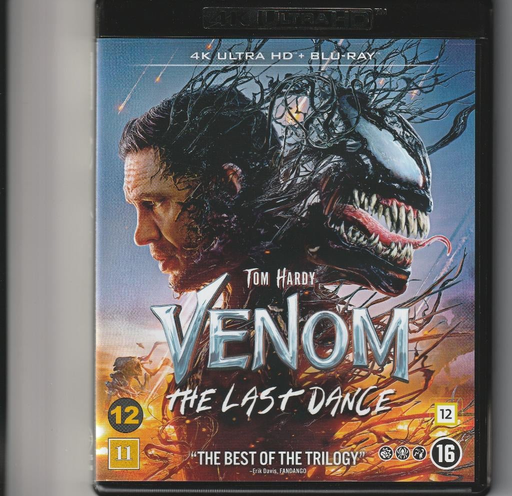 Venom 3 The Last Dance 4K + Blu-Ray (nieuw !), Cd's en Dvd's, Ophalen of Verzenden, Zo goed als nieuw, Actie