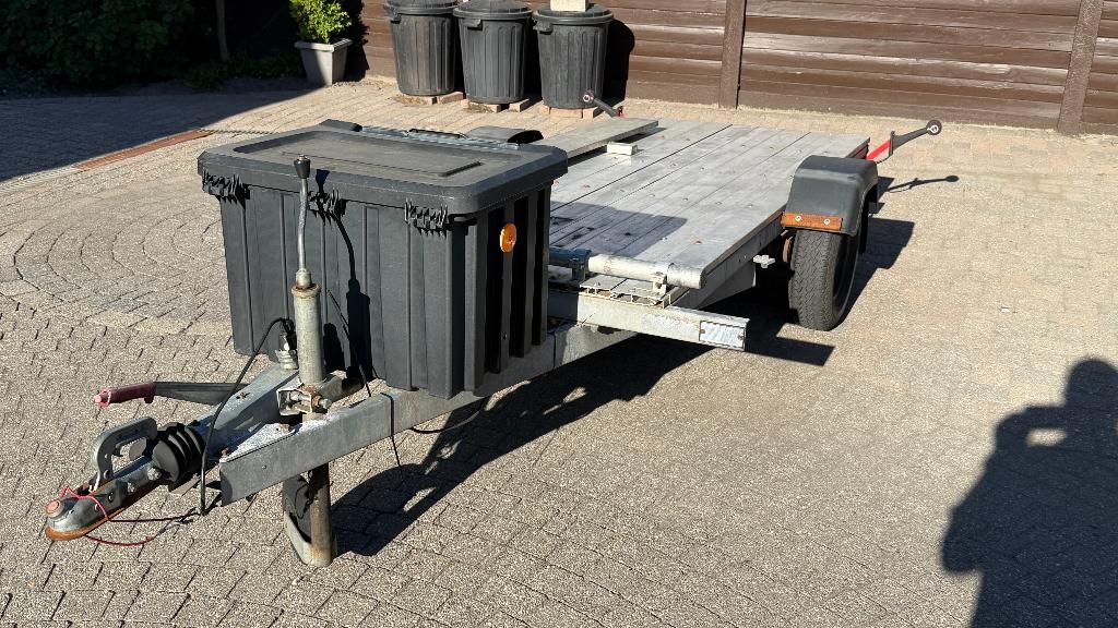 motor aanhangwagen, Auto diversen, Aanhangers en Bagagewagens, Ophalen, Gebruikt