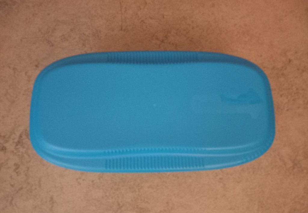 Tupperware 1.9L pastakoker voor magnetron, Ophalen, Blauw, Nieuw, Bak of Kom