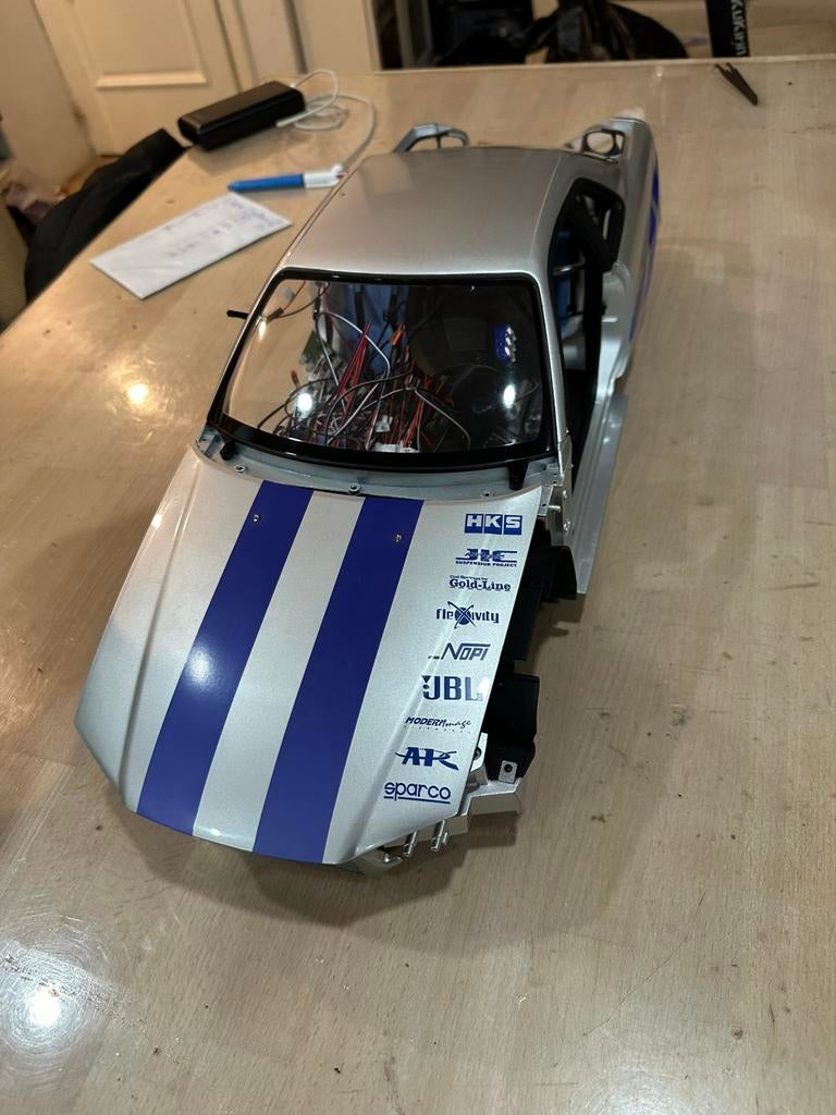 Nissan skyline 1/8 altaya 1a 78 numero, Enlèvement ou Envoi, Comme neuf