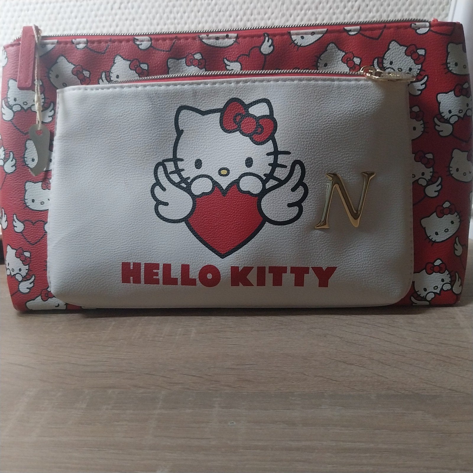 Hello Kitty grote koffer, Handtassen en Accessoires, Ophalen, Rood