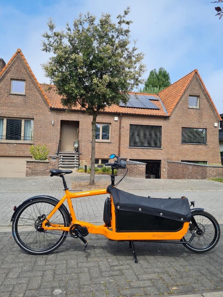 Cargofiets eBullit Larry vs Harry - zo goed als nieuw, Fietsen en Brommers, Goederen, Elektrisch, Zo goed als nieuw, Ophalen