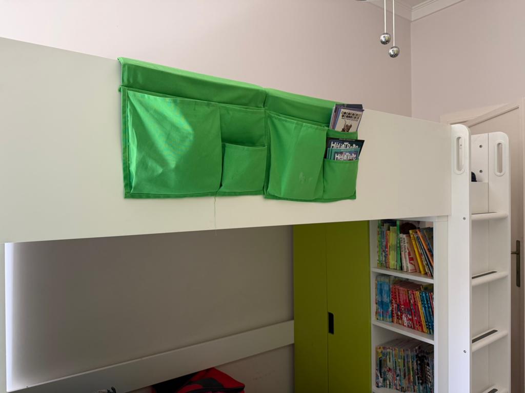Lit mezzanine IKEA enfant 1 personne, Maison & Meubles, 90 cm, Une personne, Enlèvement, Utilisé