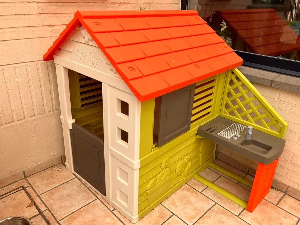 Maison de jardin Smoby pour enfant, Enfants & Bébés, Enlèvement, Comme neuf