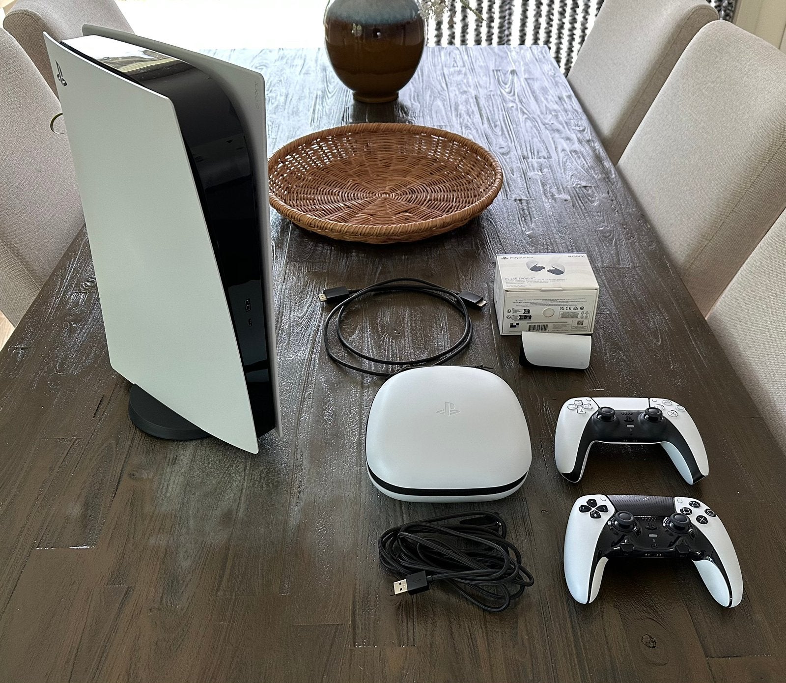 Complete PS5 digital te koop, Games en Spelcomputers, Spelcomputers | Sony PlayStation 5, Ophalen, Zo goed als nieuw, Playstation 5 Digital