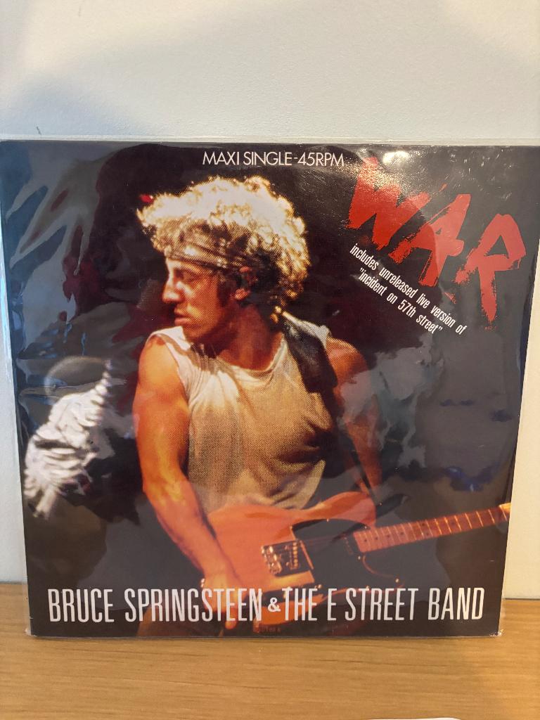 Maxi single - Bruce Springsteen - War, Cd's en Dvd's, Vinyl | Rock, Gebruikt, Poprock, 1980 - 1989, 12 inch, Ophalen of Verzenden