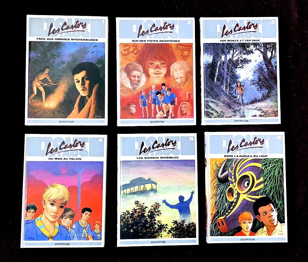 La patrouille des Castors - MiTacq - BD - 14 Volumes, Boeken, Stripverhalen, Zo goed als nieuw, Complete serie of reeks, Ophalen