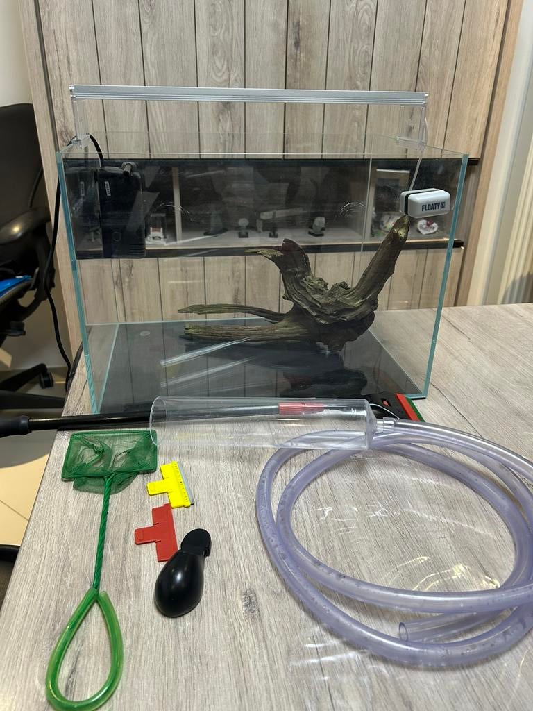 Aquarium 45L eau douce complet, prêt à l’emploi, JBL, Pompe, Aquarium vide, Comme neuf