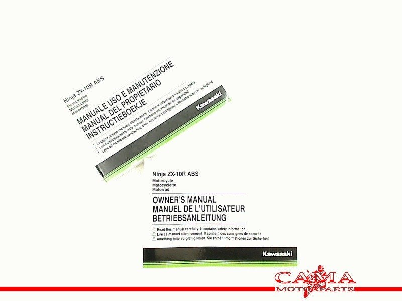 MANUEL UTILISATEUR NOTICE Kawasaki, Motos, Dhr. S. di Majo, Utilisé, Info@cama-motorparts.nl, P.J. Troelstraweg 8 8
3144 CX  MAASSLUIS, NL