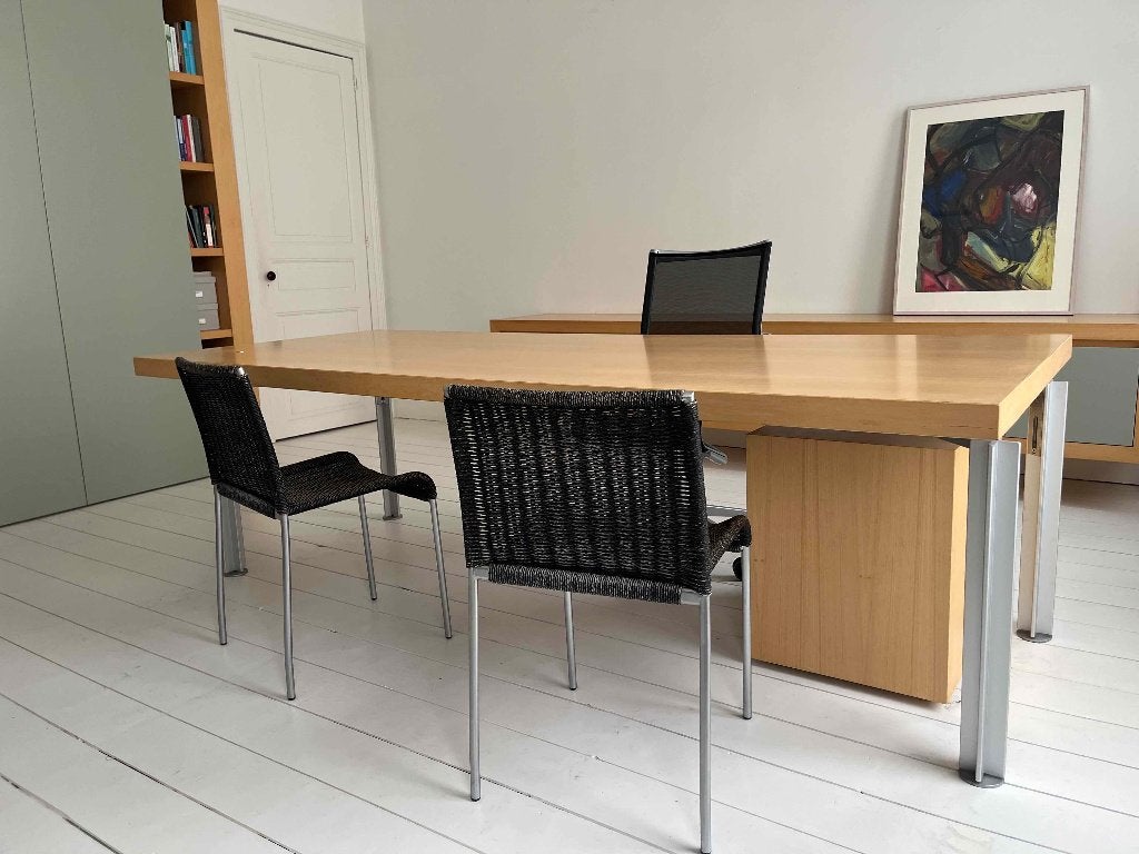 bureau tafel Bulo (1), Ophalen, Gebruikt, 100 cm, Bureau-kast combinatie