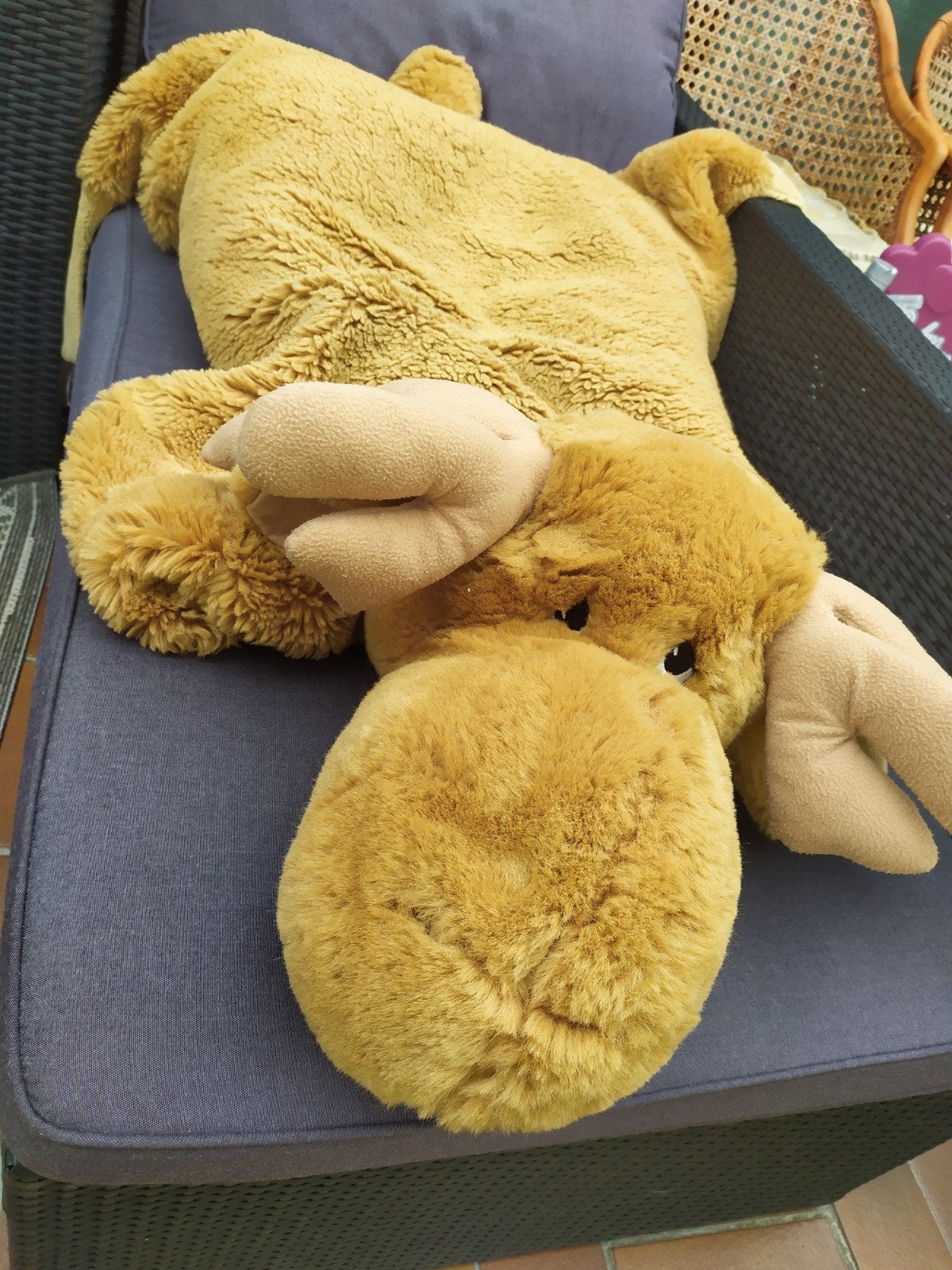 Pouf/tapis de jeu XXL IKEA Gosingen elk '96, Enlèvement ou Envoi