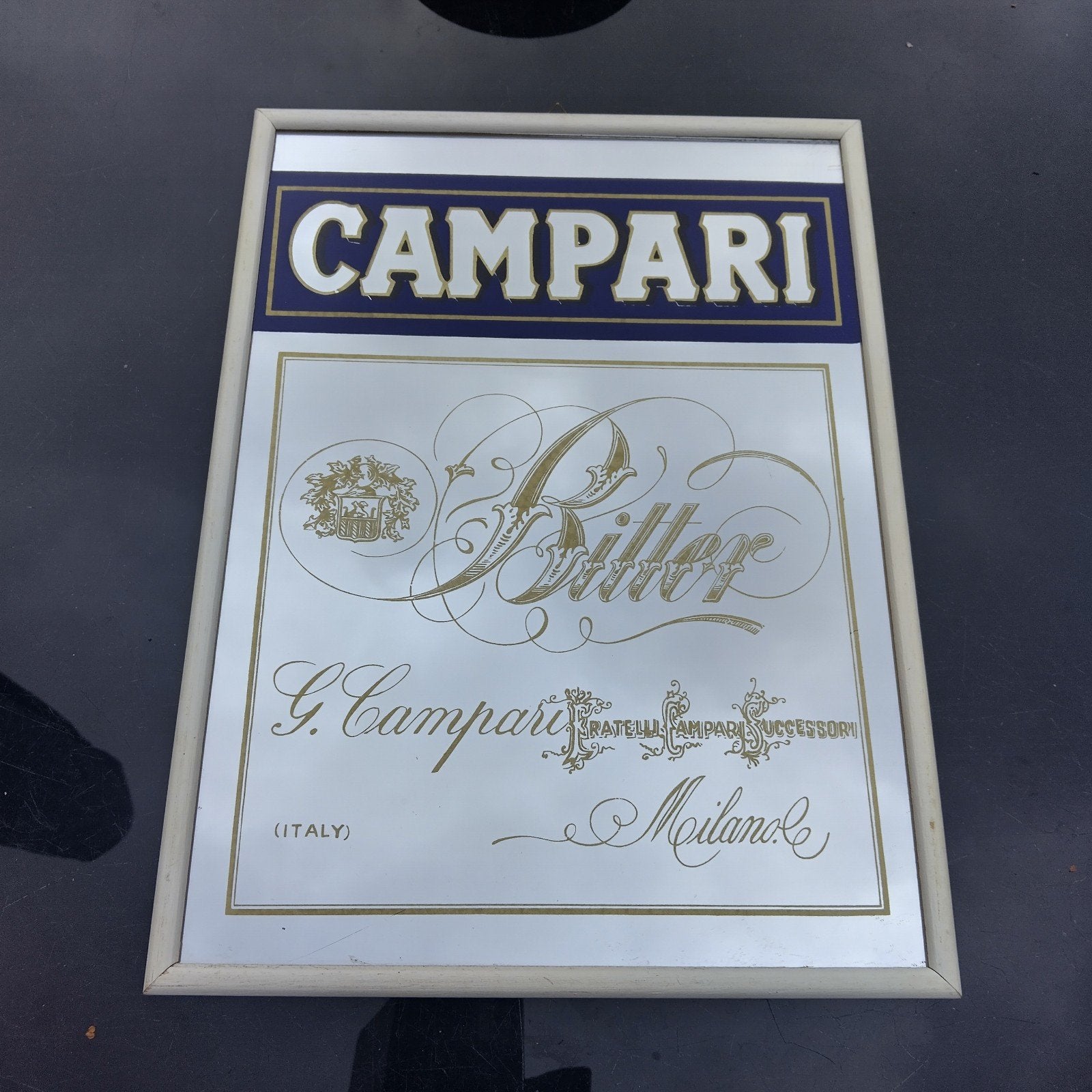 Spiegel campari, Verzamelen, Merken en Reclamevoorwerpen, Ophalen of Verzenden
