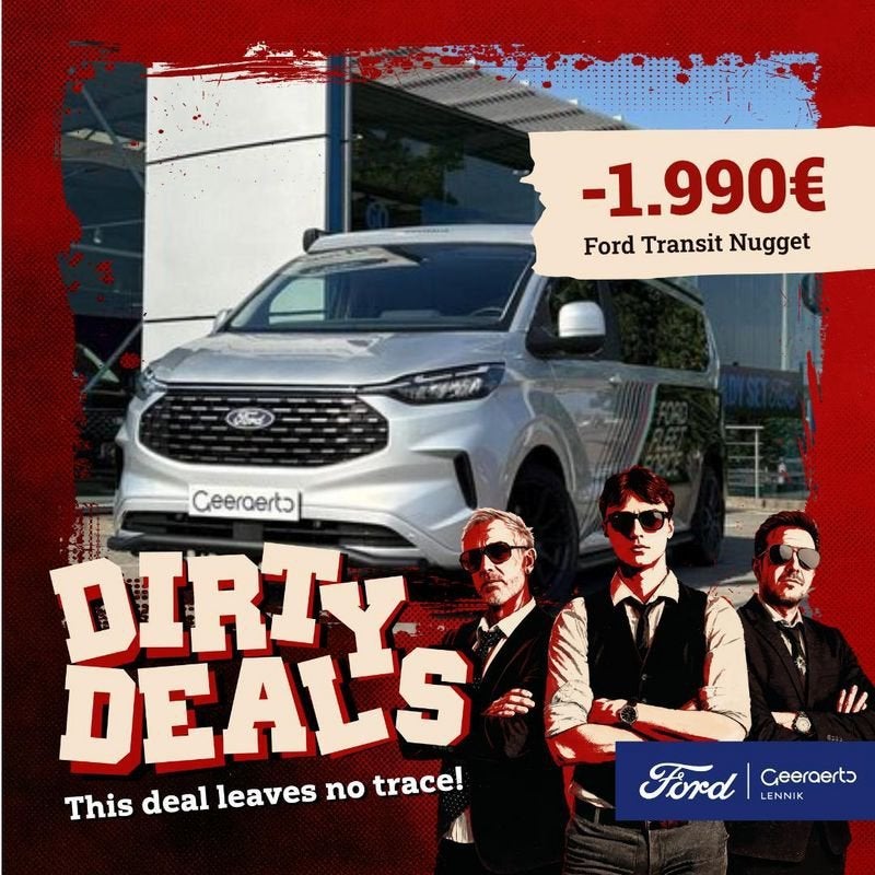 Ford Transit, Stof, Gebruikt, Zwart, Bedrijf