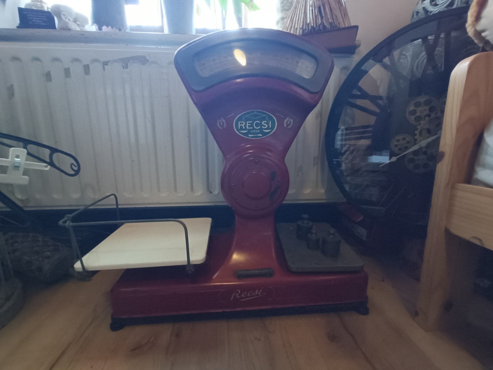 Vintage Luikse recsi weegschaal ,+- jaren 1920., Ophalen