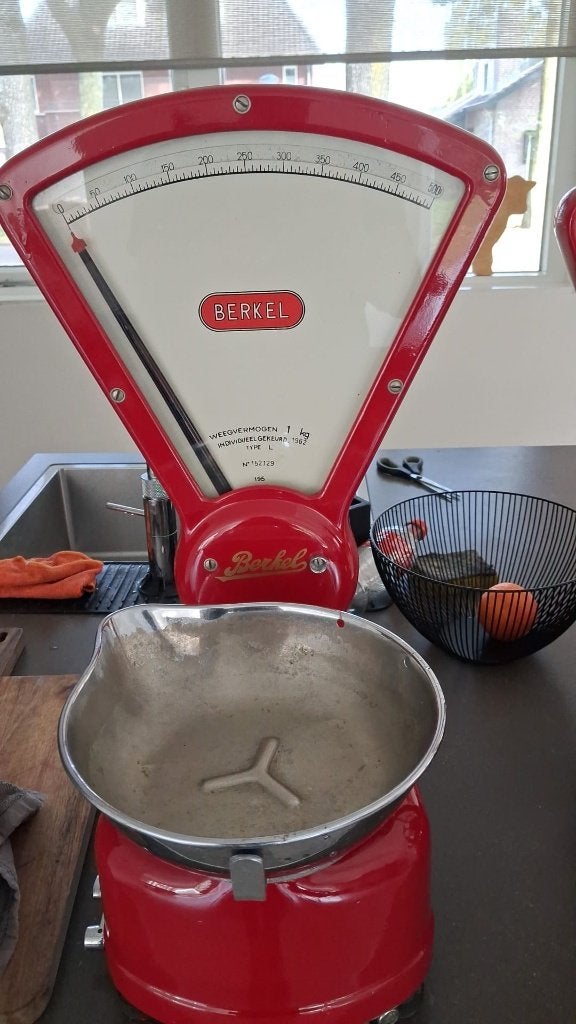 Rode Berkel weegschaal, Antiek en Kunst, Ophalen