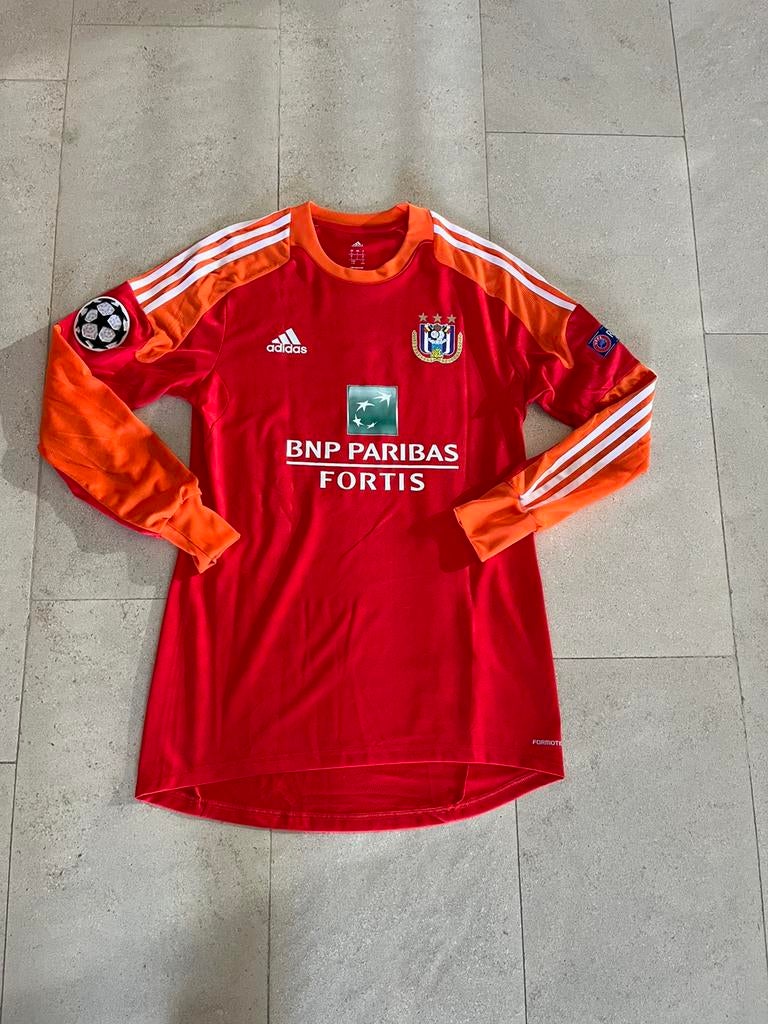 Ligue des champions du RSC Anderlecht Kudimbana, Collections, Articles de Sport & Football, Enlèvement ou Envoi, Comme neuf, Maillot