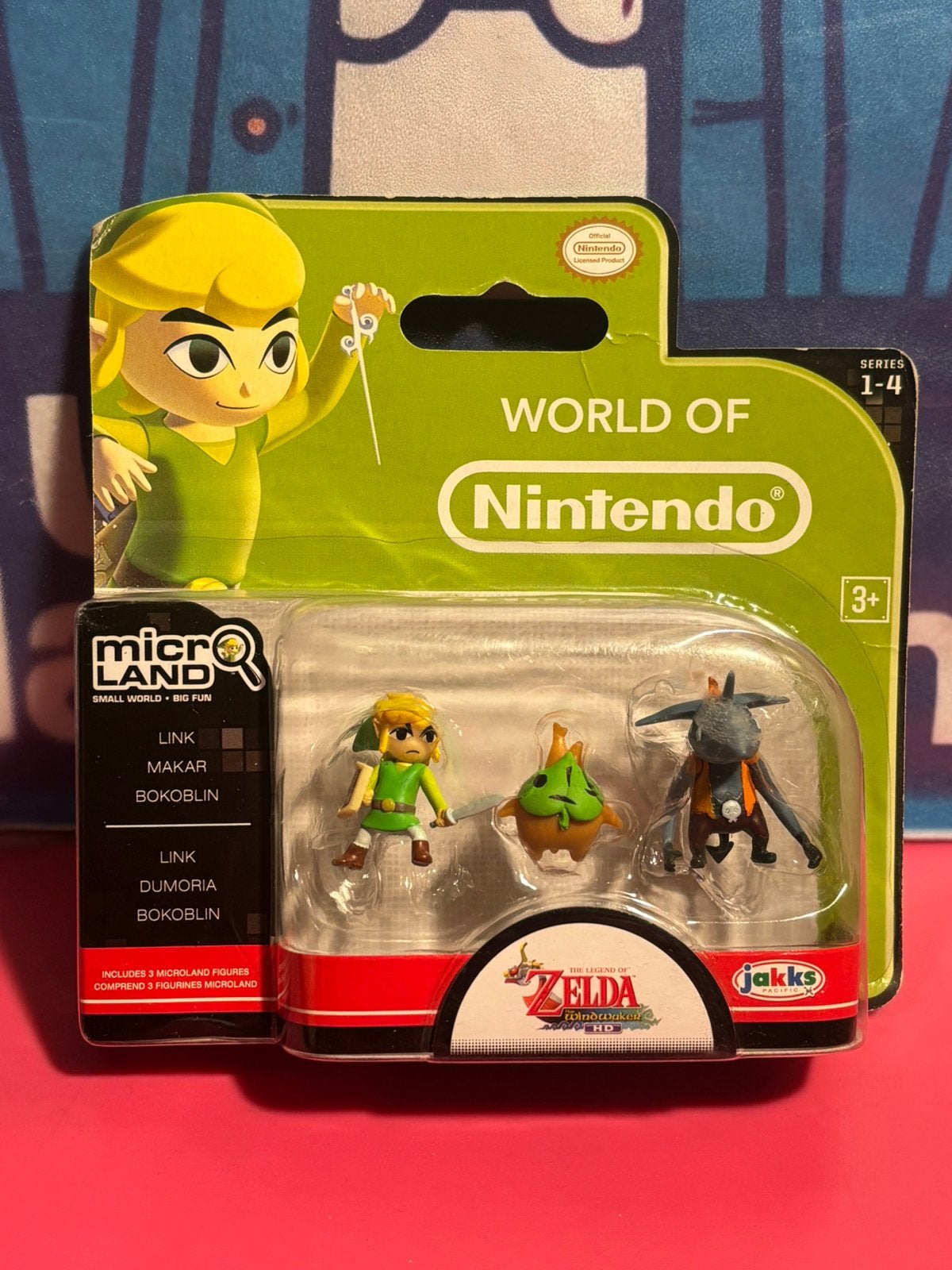 Jakks Pacific World of Nintendo Zelda Wind Waker-figuren, Ophalen of Verzenden, Nieuw