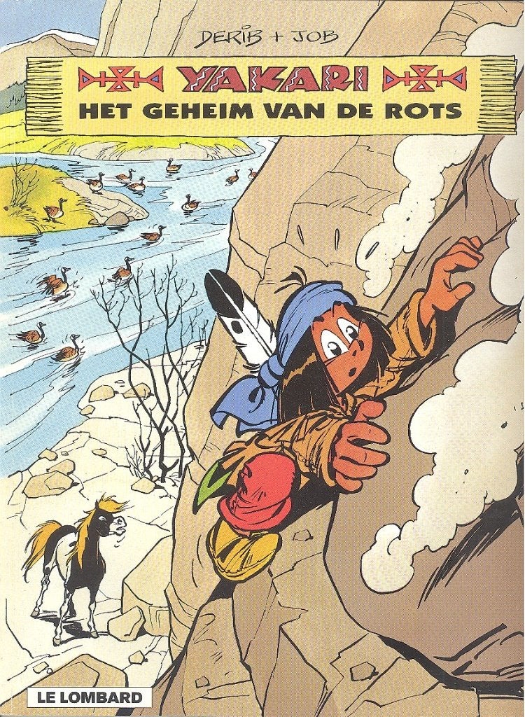 Yakari nr 25 - Het geheim van de rots., Derib., Eén stripboek, Ophalen of Verzenden, Zo goed als nieuw
