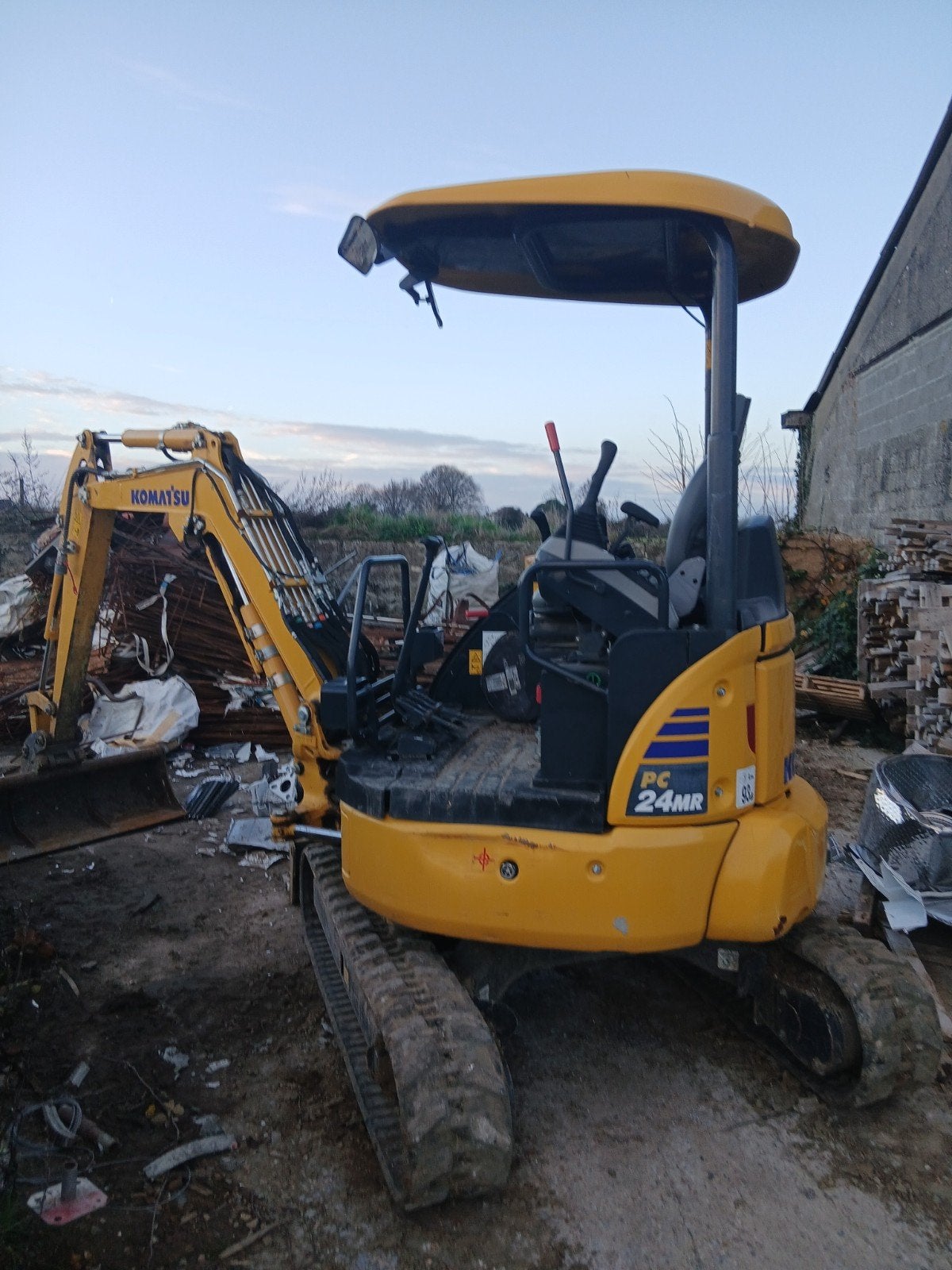 Komatsu PC24, Zakelijke goederen, Landbouw | Werktuigen, Ophalen