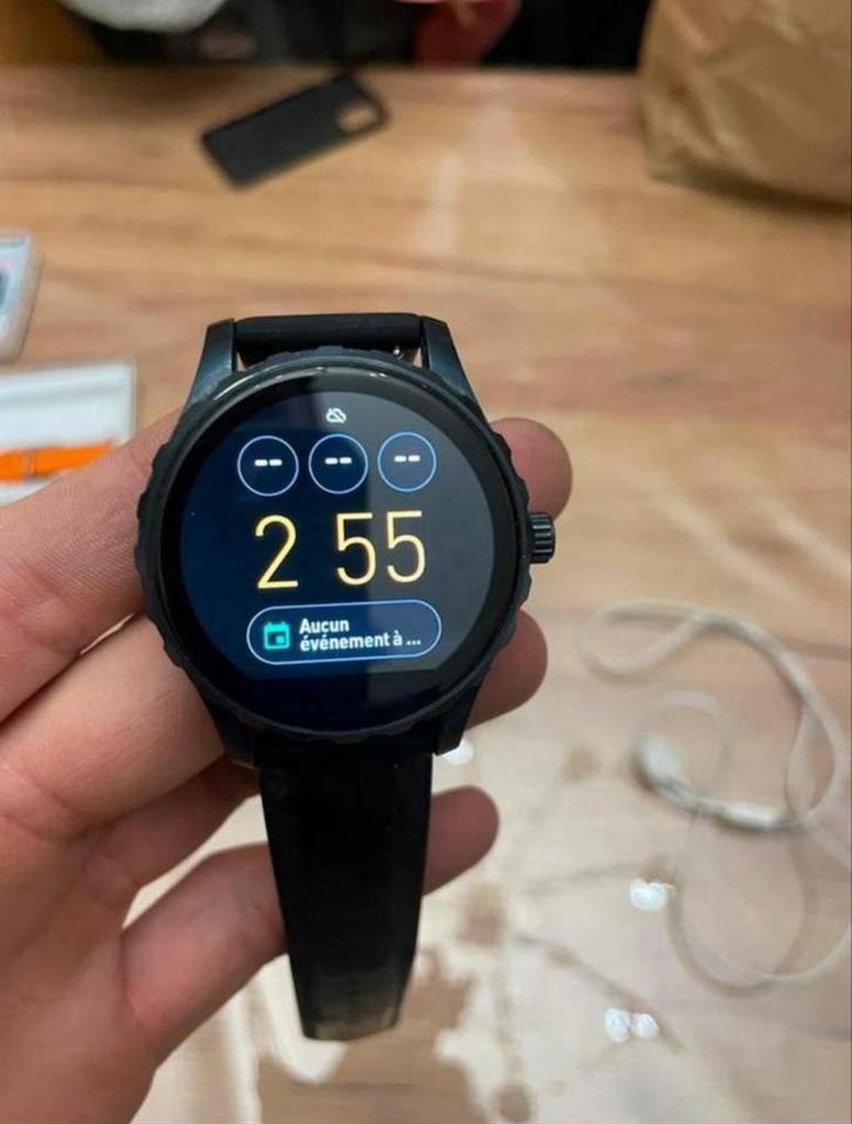Fossil smartwatch voor heren, Handtassen en Accessoires, Smartwatches, Ophalen, Gebruikt, Android, Fossil