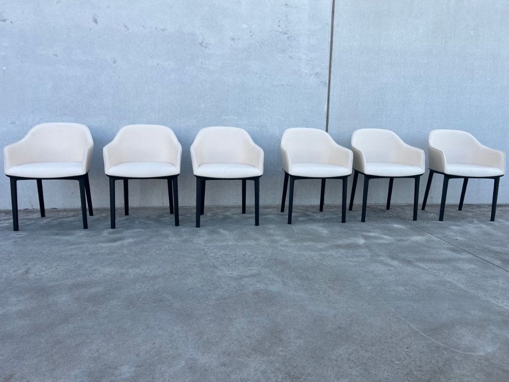 Vitra softshell stoelen, 6x, Wit, Design, Nieuw, Ophalen of Verzenden