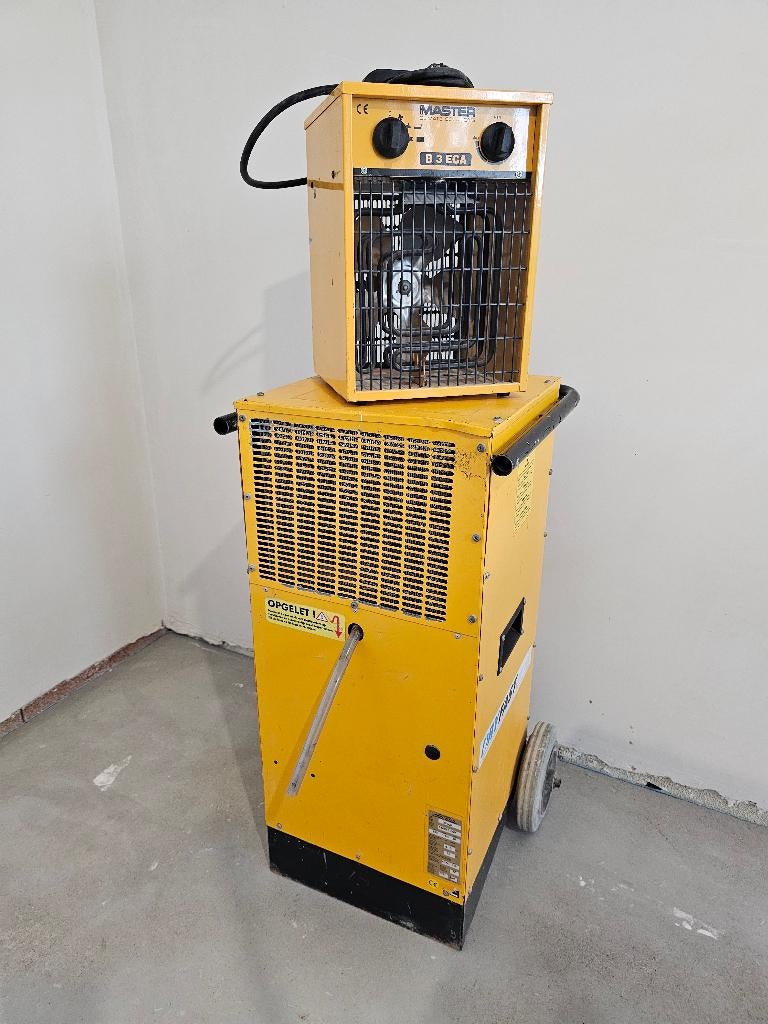 Bouwdroger te huur regio Brecht, Ophalen, Gebruikt, Ventilator