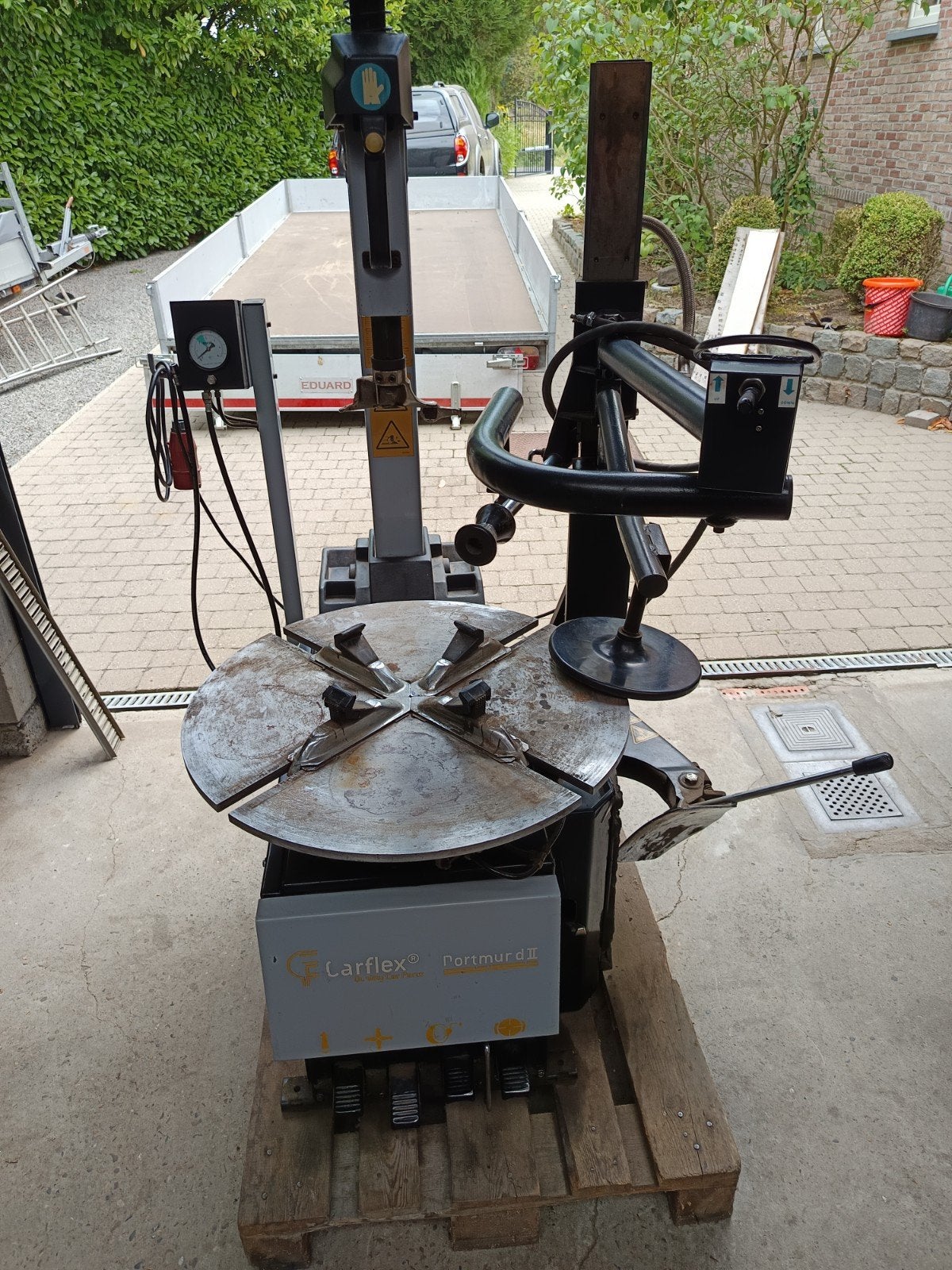 bandenmachine + balanceer machine Carflex, Auto diversen, Autogereedschap, Ophalen, Gebruikt