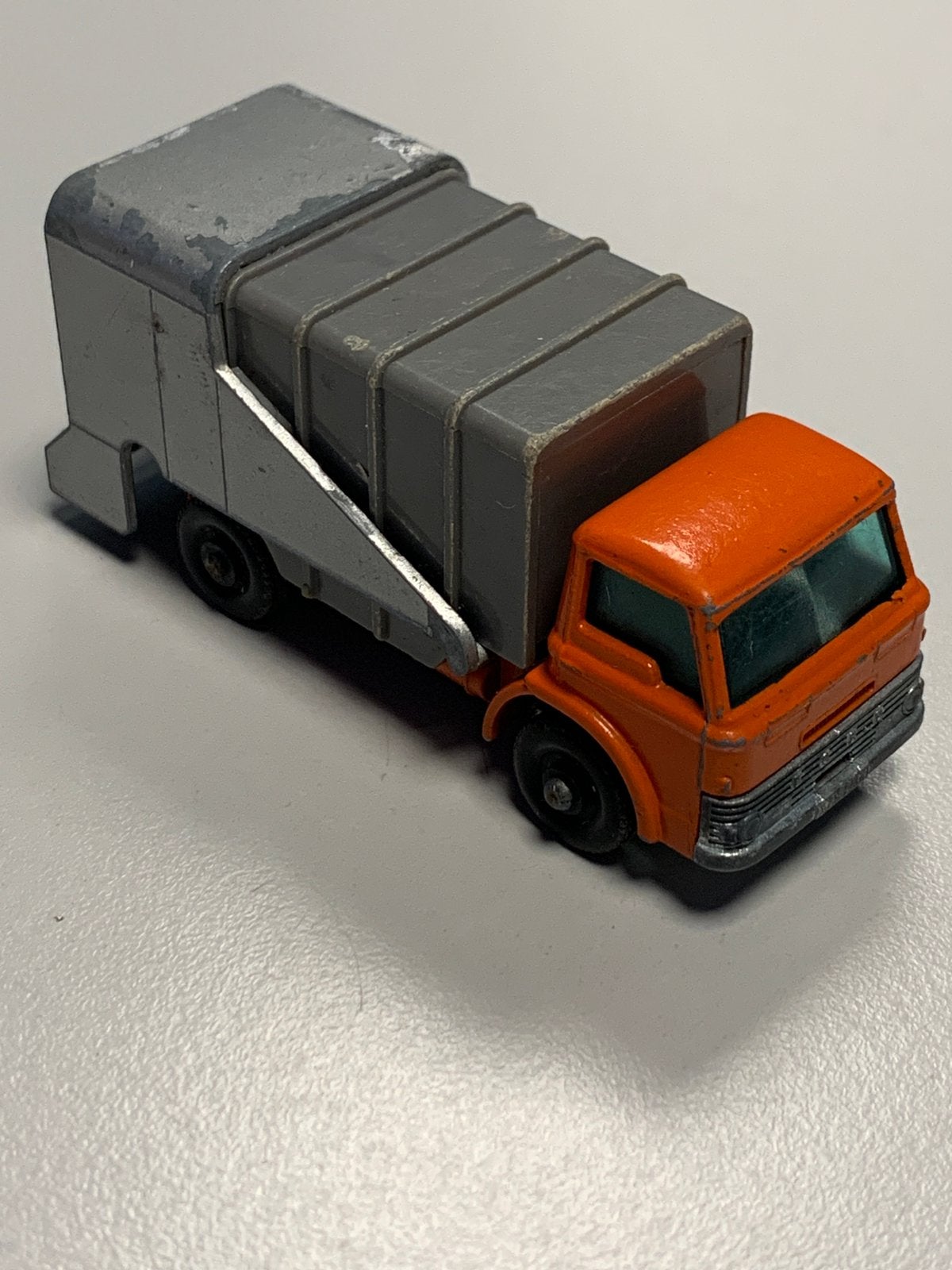 Matchbox van Lesney #07 Vintage vuilniswagen, Ophalen of Verzenden, Gebruikt, Bus of Vrachtwagen, Lesney