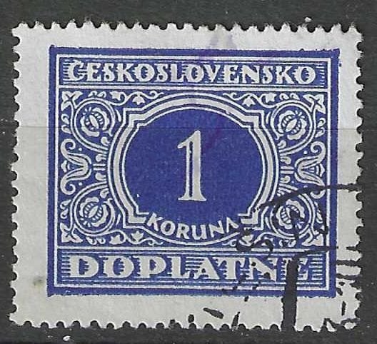Tchécoslovaquie 1928 - Yvert 62SE - Timbre de sevice - (ST), Envoi, Affranchi