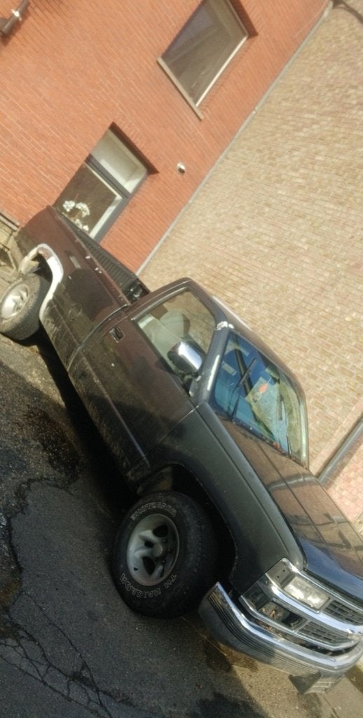GMC SIERRA 1500 1991  — UITGANG UIT DE SCHUUR, Auto's, Automaat, Achterwielaandrijving, 1500 cc, 2 deurs