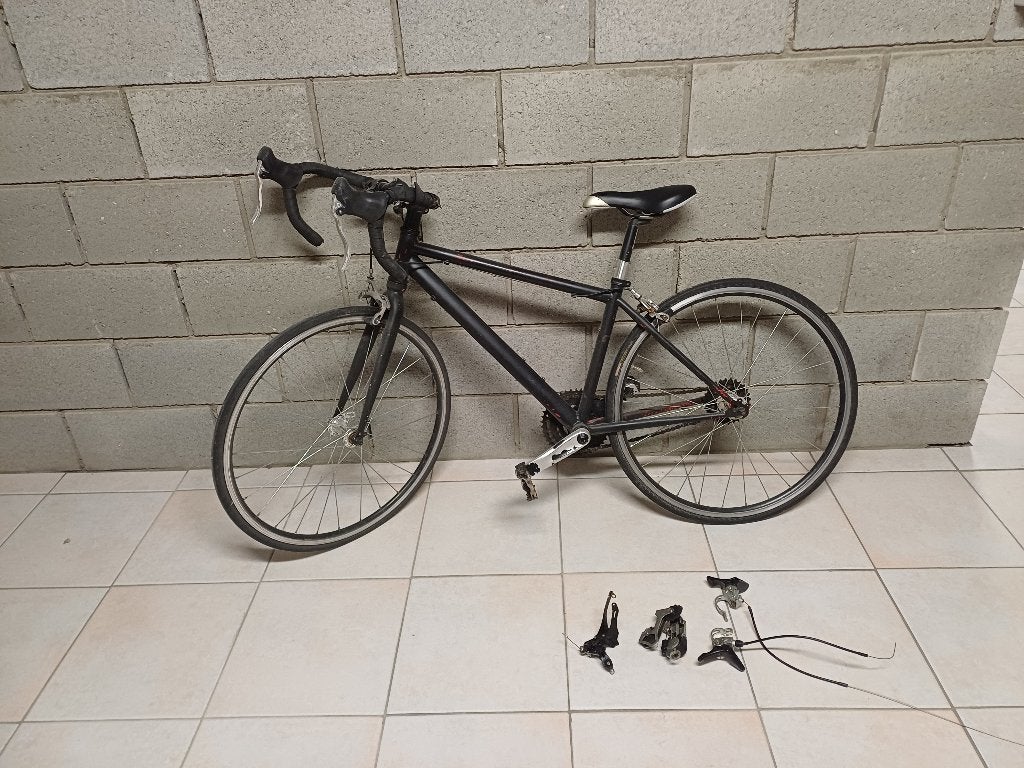 koersfiets voor kinderen, Ophalen, 22 inch, Gebruikt, Velgrem