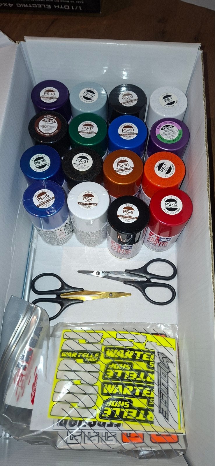 tamiya lexaanverf rc boddy, Hobby & Loisirs créatifs, Modélisme | Radiocommandé & Téléguidé | Autre, Enlèvement, Comme neuf