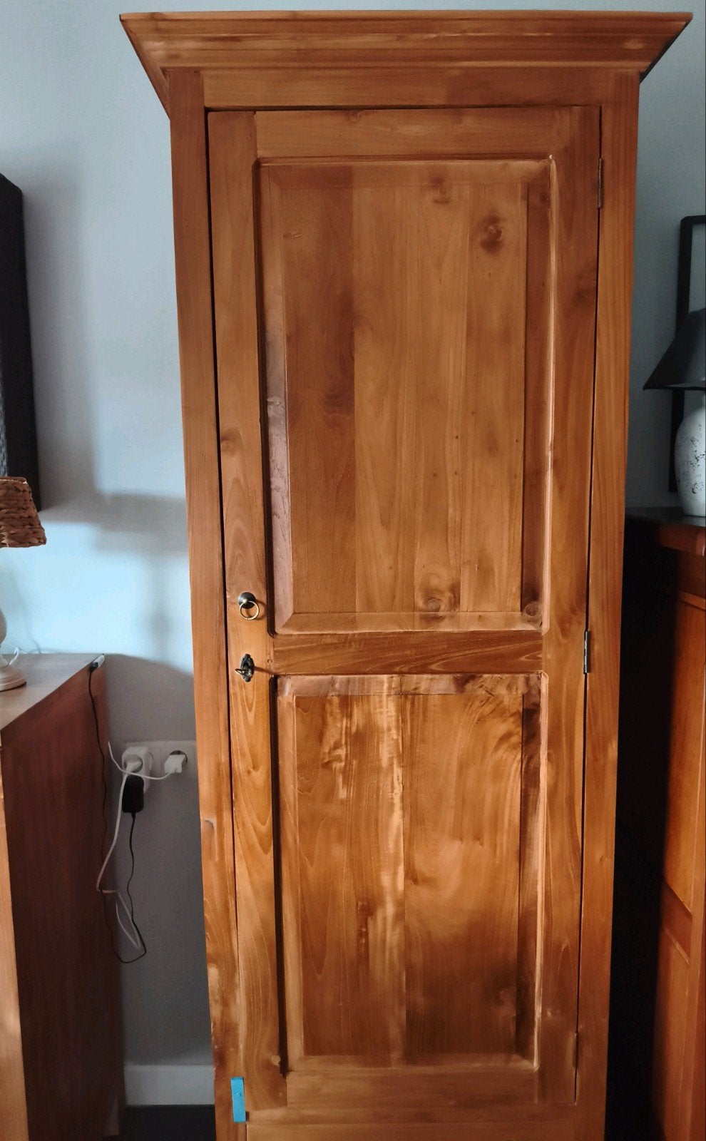 Teak eetkamer, Ophalen
