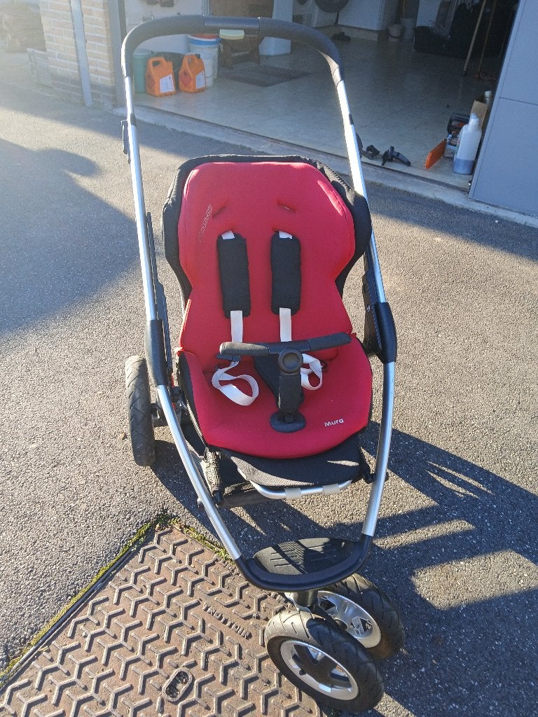 Buggy met draagmand, Ophalen, Zo goed als nieuw, Maxi-Cosi