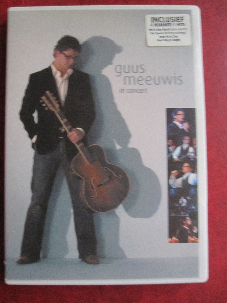 Guus Meeuwis en concert, CD & DVD, DVD | Musique & Concerts, Enlèvement ou Envoi, Tous les âges, Comme neuf, Néerlandais
