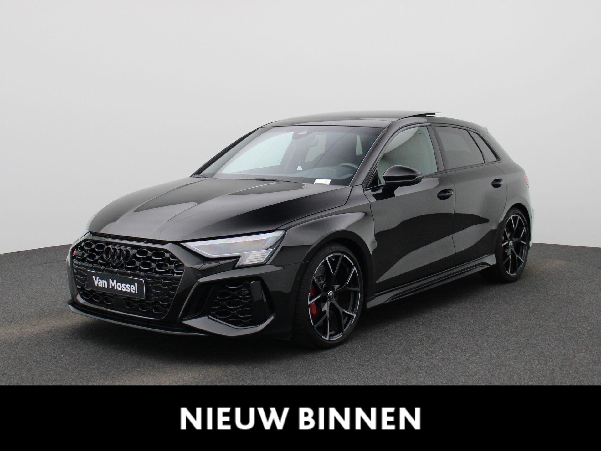 Audi RS3 Sportback 2.5 TFSI RS3 S tronic quattro, Achat, 1645 kg, Noir, 5 cylindres