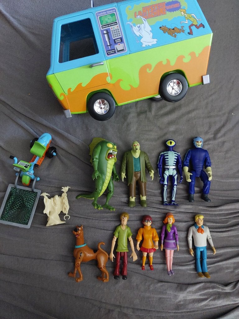 Figurines Scooby-Doo lot, Verzamelen, Ophalen, Gebruikt, Fantasy