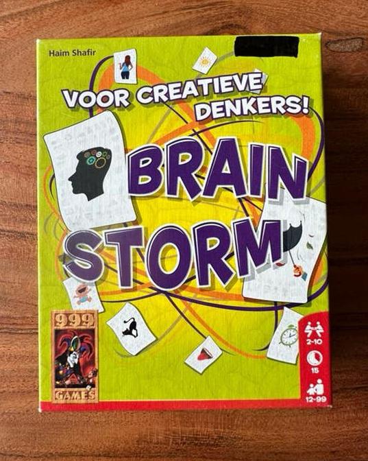 Brainstorm kaartspel, Hobby en Vrije tijd, Gezelschapsspellen | Kaartspellen, Ophalen, Zo goed als nieuw, 999 Games