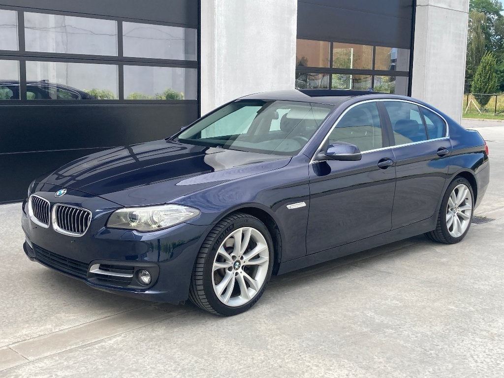 BMW 520d Berline/Face Lift Manuel/19 "/Cuir/98900km, Cuir, Entreprise, Noir, 4 cylindres