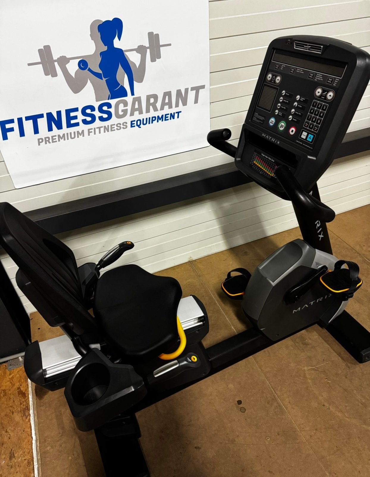 Matrix Fitness R5x Recline Bike Recumbent Bike Black, Ophalen of Verzenden