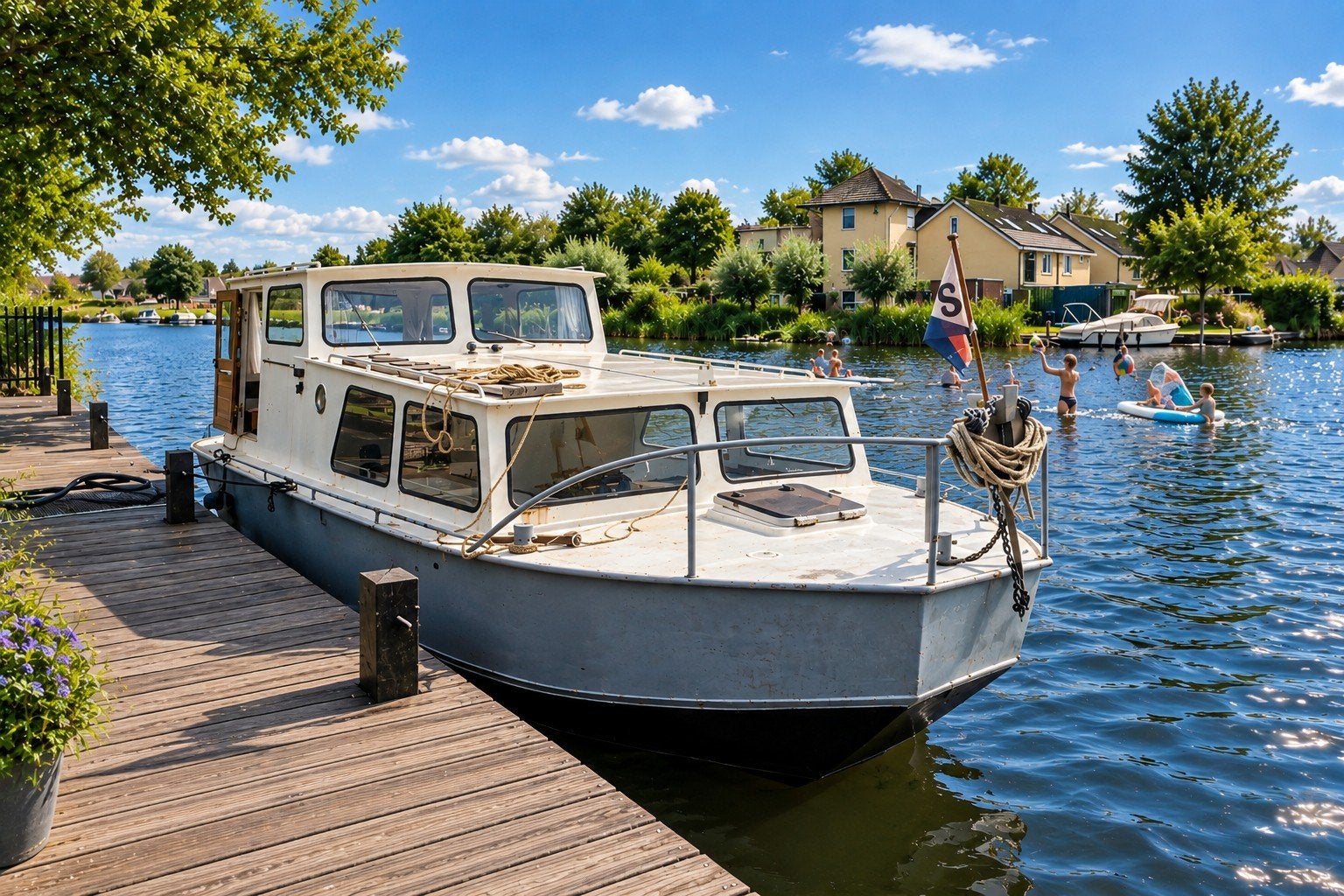 motorjacht 8 meter, Ophalen of Verzenden, Motor en Techniek