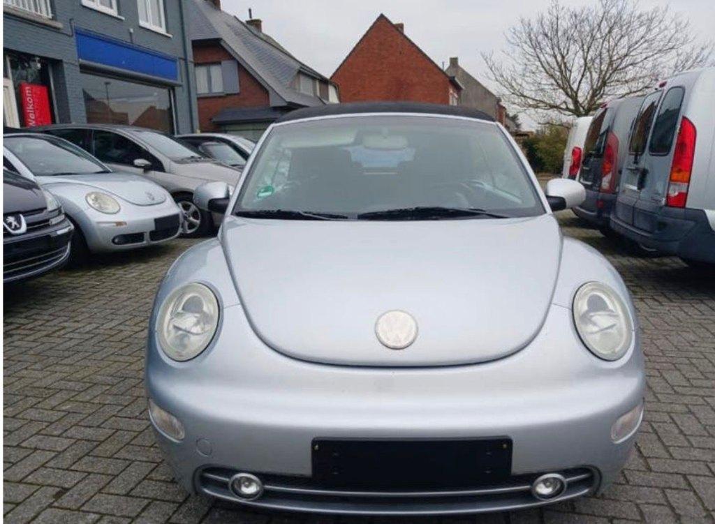 Volkswagen Beetle – 1.4 Benzine Bj 2005 130000km, Voorwielaandrijving, Stof, Cabriolet, Bedrijf